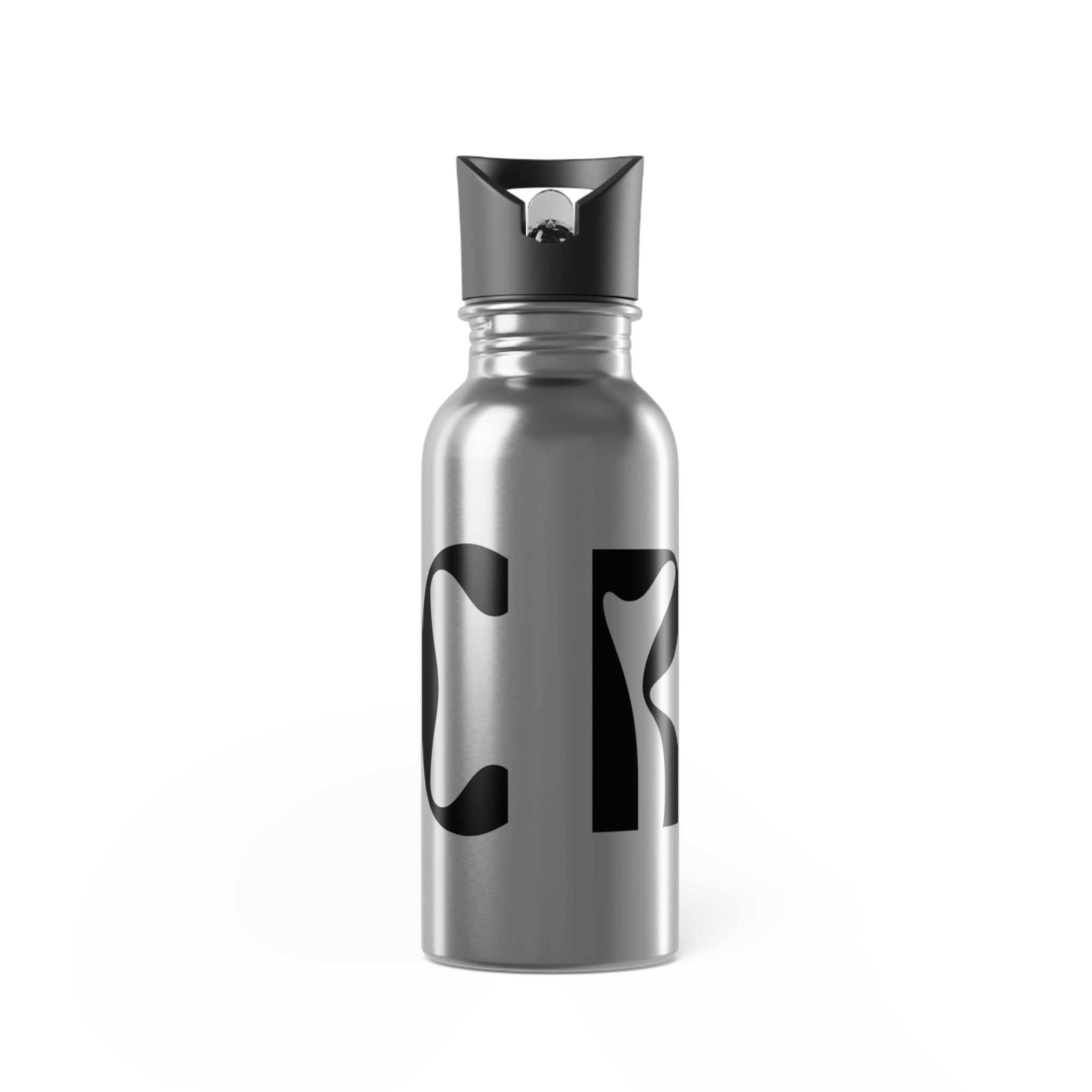 RLVNC Stainless Steel Water Bottle with Straw — 20 oz