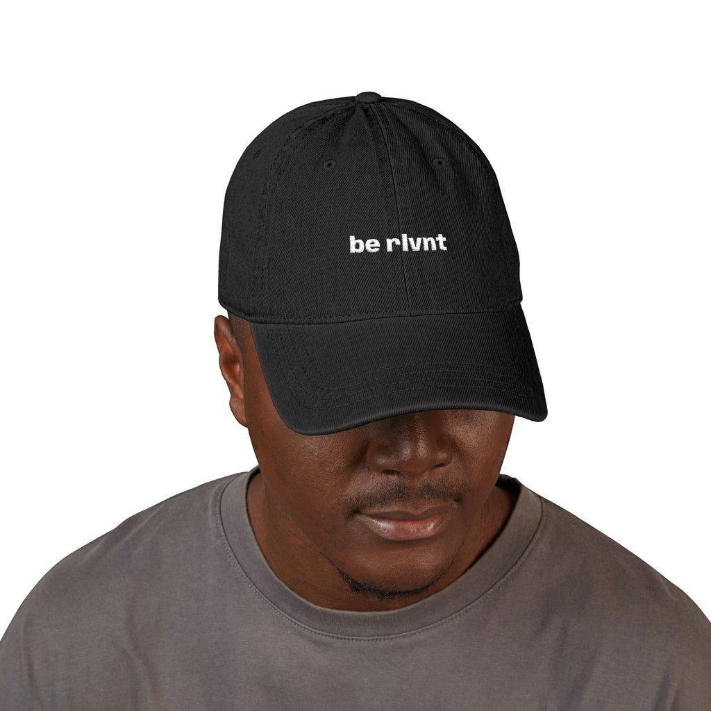 be rlvnt embroidered denim hat